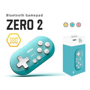 8BitDo Zeo2 닌텐도 스위치 블루투스 게임 패드 호환, 노란색, 1개