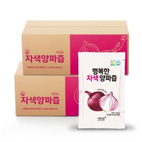 예진원 행복한 자색 양파즙, 100개, 80ml