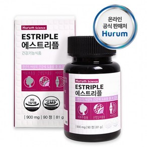 건강 휴럼 사이언스 에스트리플 900mg90정 여성건강, 90정, 1개