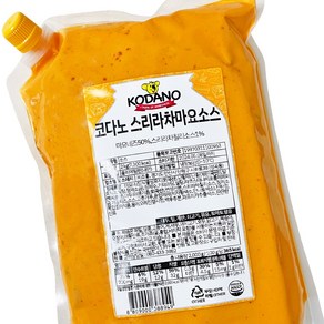 분이네 코다노 스리라차 마요소스 2kg 쓰리라차 마요네즈소스 매운마요, 1개