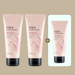 [더페이스샵] 미감수브라이트 클렌징폼 150ml 묶음 기획[2+1], 3개, 상세 설명 참조