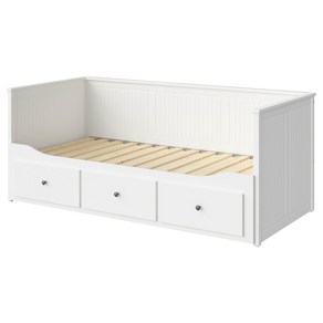 [이케아] HEMNES 헴네스 데이베드프레임+서랍3 703.493.27