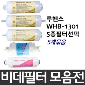 원봉 루헨스 WHB-1301 비데필터호환 5개묶음 선택형, 복합형[5개]