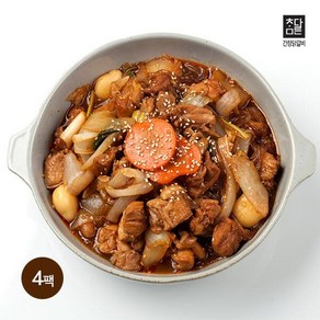 [참다른] 국내산순살 간장닭갈비 500g x 4팩, 4개