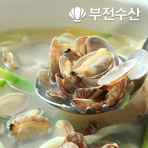 부전수산 냉동 신선한 생바지락살 4kg (1kg x 4팩) 바지락칼국수 바지락순두부찌개 바지락파스타 바지락파전 바지락된장, 1개