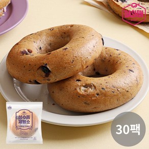 [다신샵] 성수동제빵소 쫄깃 두부베이글 블루베리 100g, 30개