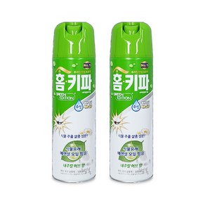 홈키파 에어졸 수성 그린에디션 내추럴 허브향 500ml