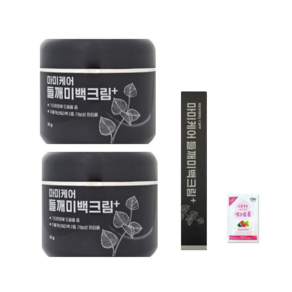 마미케어 들깨 미백 크림 50그램 2개 + 15ml 1개 + 폼클렌징