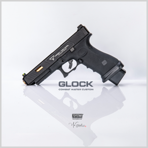 [토이스타] Combat Maste Glock34 Custom 글록34 에어콕킹 핸드건, 1개