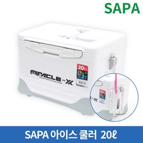 싸파 아이스박스 20L SIC-020HE 로드홀더 선상낚시, 단품