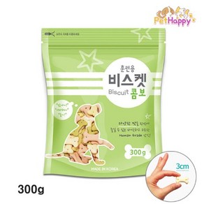 국산 강아지간식 훈련용 애견 강아지 반려견 간식 비스켓 콤보 300g, 1개