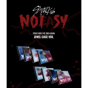 스트레이키즈 소리꾼 주얼버전 NOEASY STRAY KIDS 2집 Jewel Case, 랜덤버전, 포스터없음