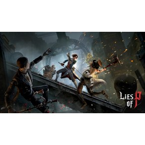 Lies of P(라이즈 오브 피) 콜렉터스 에디션 -PS4 [특전]DLC:2종([차목적인 조종 인형의 옷 세트] [위대한 베니니의 옷 세트 축제를 준비하는 자가 익히는 가면 ]) 스틸북 오리지널 사운드트랙 특제 핀 배치 2종 아크릴 키링 BOX, 1개