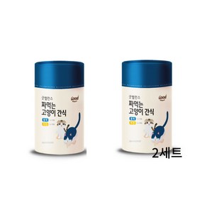 굿 밸런스 고양이 짜먹는 간식 참치 치킨 60P 2세트, 12g, 참치치킨