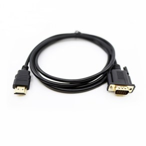 (IN) HDMI to VGA RGB 변환케이블 1.8M 3M HDCP 무전원 1920x1080