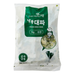 냉동대파 1kg 대파 슬라이스 손질 채소 급속냉동 향채 파기름 마로푸드, 1개