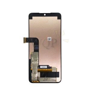 LG G8X ThinQ LCD 디스플레이 터치 스크린 디지타이저 어셈블리 용 원본 V50S LLMG850EMW 교체 프레임 포함, 01 Black no fame