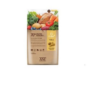 ANF 전연령 독 식스프리 옐로우 오리 건식사료, 1개, 연어+오리