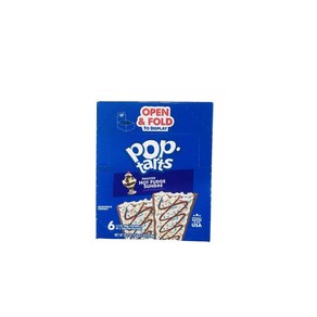 Kellogg's Pop Tats Fosted Hot Fudge Sundae 켈로그 팝 타르트 프로스티드 핫 퍼지 선데, 1개, 430.91g