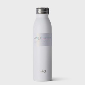 스위그 스텐 보온 보냉 매트 진공 보틀 텀블러 20oz(591ml), Matte White, 1개