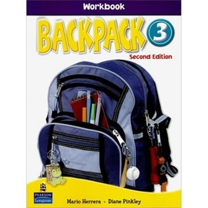 Backpack 3 Wokbook with Audio CD, Peason Education ESL