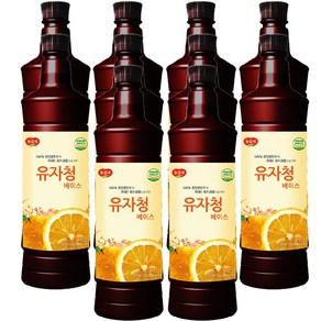 광야식품 유자청 베이스 970ml