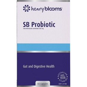 헨리 블룸스 프로바이오틱 거트 헬스 Heny Blooms Pobiotic Gut Health, 1개, 60정