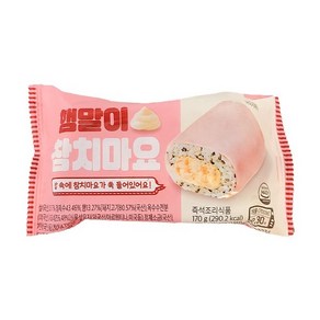 찬푸드 참치 마요 햄말이 주먹밥 170g, 1개