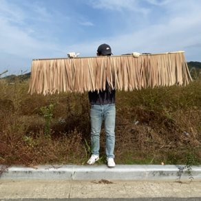 인조 볏짚 볏집 담벼락 지푸라기 초가 지붕 인테리어 테라스 울타리 야외가림막 오두막 휀스