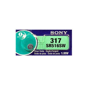 SONY SONY317(SR516SW)1알 산화은전지 시계배터리