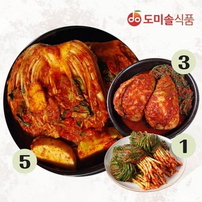 신세계라이브쇼핑 (m)도미솔 사랑채 포기김치 5kg + 천수무 김치 3kg + 파김치 1kg, (m)도미솔 사랑채 포기김치 5kg + 천수무 김치 3, 1개