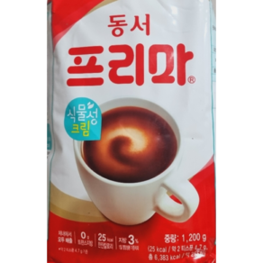 동서 식물성크림 프리마, 1200g, 1개입, 4개