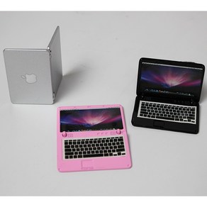 노트북 3colo 미니어처 납골당꾸미기 미니어처꾸미기 인형의집 추모관꾸미기, 3.핑크