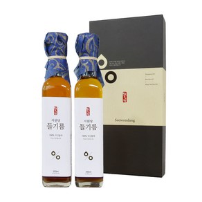 [주문 후 갓 짠] 서원당 신 선물세트B(들기름 250ml+들기름 250ml), 없음, 250ml, 1개