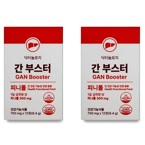 닥터놀로지 간부스터 피니톨 밀크씨슬 700mg x 12정