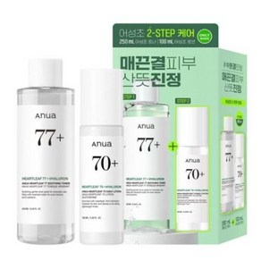 아누아 아누아 어성초 77 수딩 토너 250ml 1개 + 로션 100ml