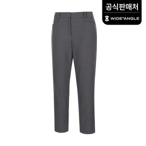 와이드앵글 공식 여성 TO 다트 포인트 테이퍼드 팬츠 L WWW24331MK