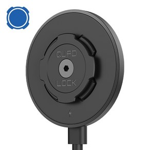 쿼드락 Wieless Chaging Head Ca/Desk V2 스마트폰거치대 QUADLOCK 와이어리스 차징 헤드 차량/책상 V2, 1개, 블랙