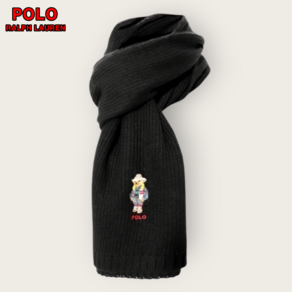 [정품인증제품] 폴로 랄프로렌 베어 울 머플러 목도리 - POLO RALPHLAUREN