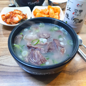 광덕식당 소머리국밥 택배 한우 국밥 소머리곰탕, 8세트, 740g