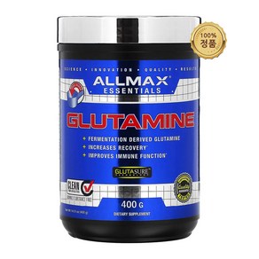 올맥스 L글루타민 엘글루타민 파우더 비건 발효 Glutamine 분말 400g