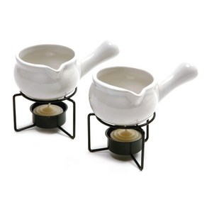 Nopo Ceamic Butte Wames Set of 2 1/3 cup/3 oz White, 1개