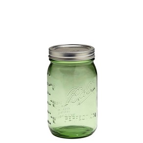 유리병 볼 메이슨 100주년 그린 16oz(A)