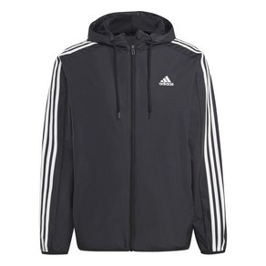 아디다스 스포츠퍼포먼스 ADIDAS 에센셜 우븐 3S 윈드브레이커 IB0378 바람막이 아디다스바람막이 아디다스자켓 캐주얼자켓 바막 삼선자켓 삼선바람막이