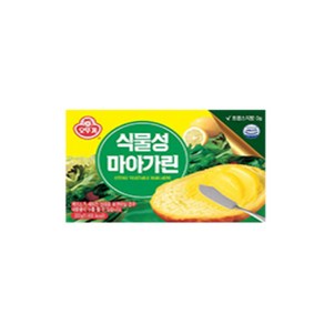 오뚜기 식물성 마아가린, 200g, 10개