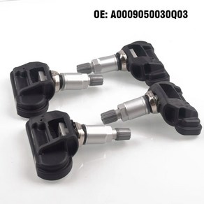 자동차 TPMS 타이어 압력 모니터 경고 시스템 센서 메르세데스 벤츠 E 클래스 W212 W204 X253 C205 인피니티 Q30 QX30 용 4 개