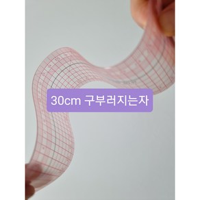 30센치 그레이딩자 30센치 구부러지는자-레그나의 봉틀이 세상