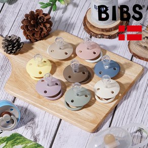 BIBS 유아용 디럭스 실리콘 쪽쪽이, ONE SIZE(0~3세), 1개, 아이언