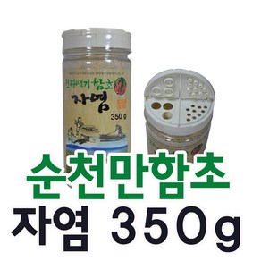 순천만함초 진짜배기 자염 350g 저염 소금 미네랄, 1개