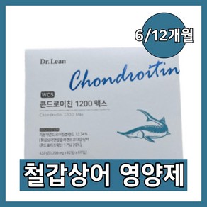 닥터린 송중기 철갑상어 콘드로이친 1200 맥스 저분자 뮤코다당단백 [6개월/12개월분], 1세트, 360정